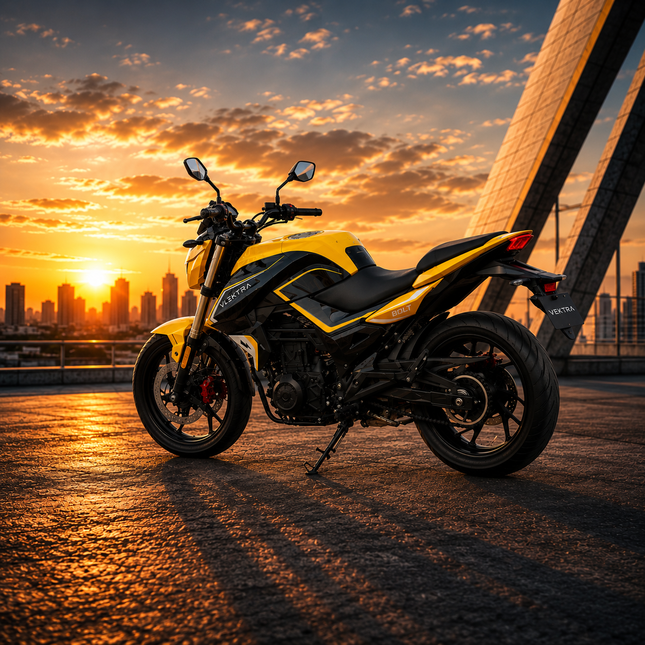 VLEKTRA BOLT Electric Street Bike