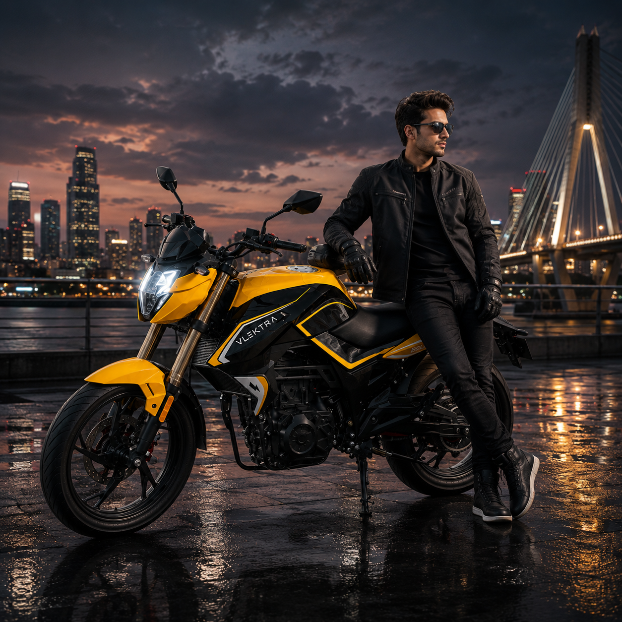 VLEKTRA BOLT Electric Street Bike
