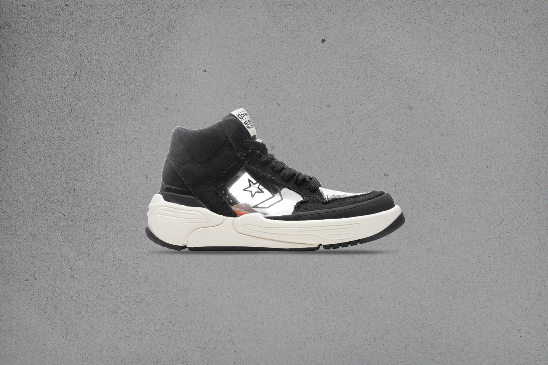 Converse x Joshua Vides Weapon CX Hi - Black/Clear/Rutabaga