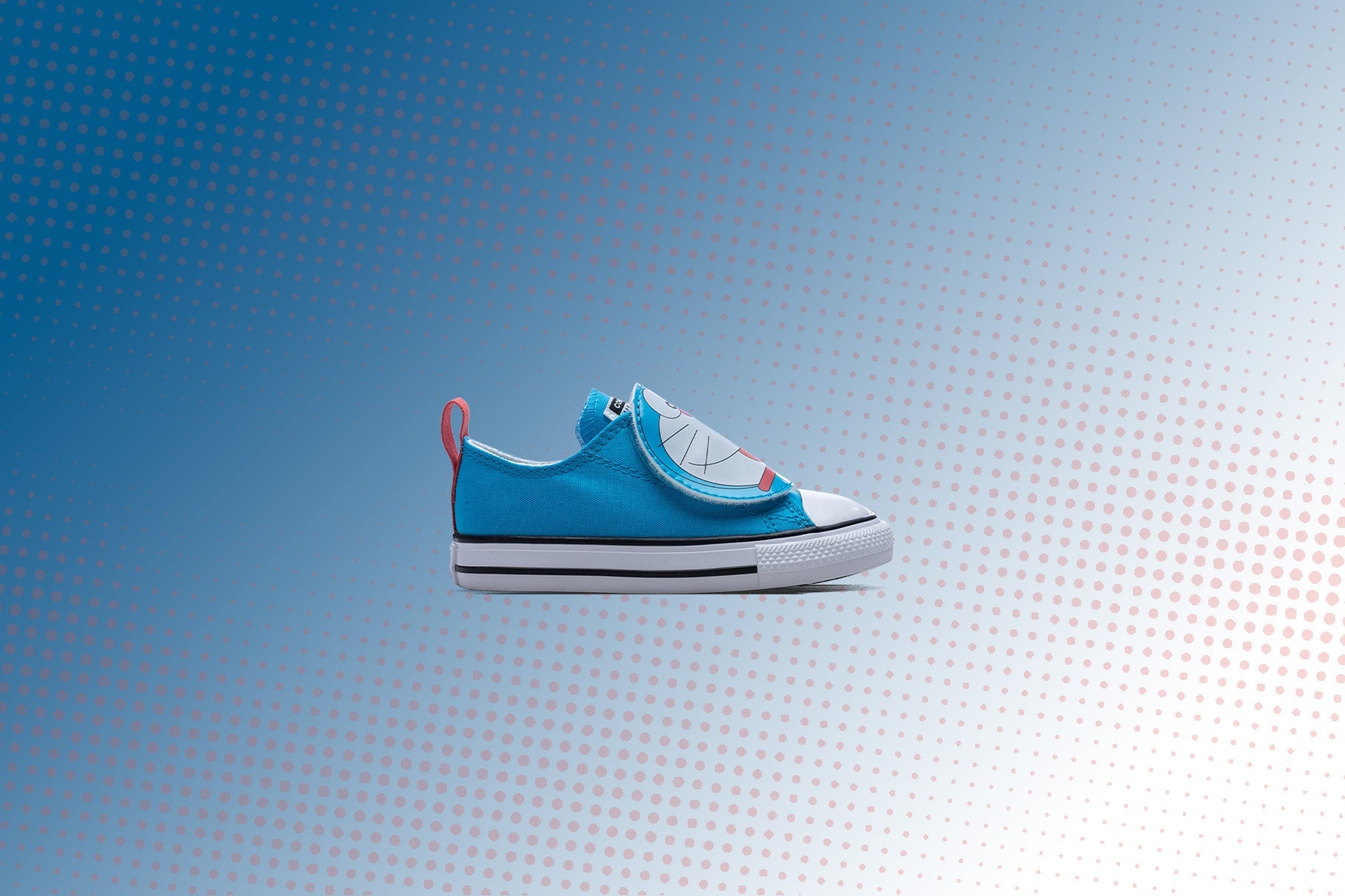 Converse x Doraemon Chuck Taylor All Star 1V OX - Hawaiian Ocean/Habanero Gold/Flamingo