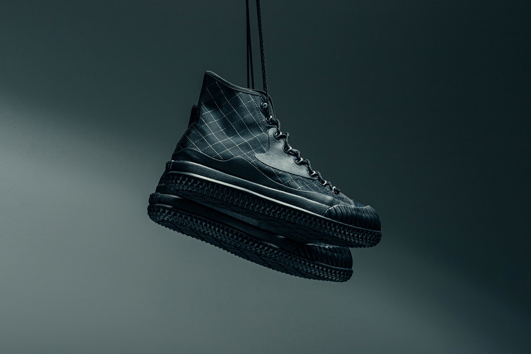 Converse x Slam Jam Bosey MC Hi - Black/Silver