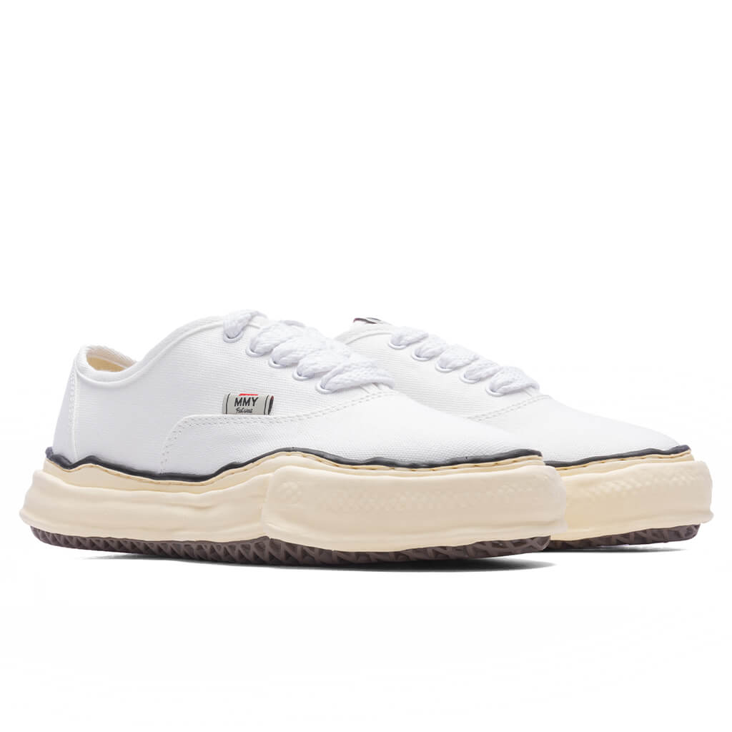 Baker Vintage Color Sole Canvas Low - White
