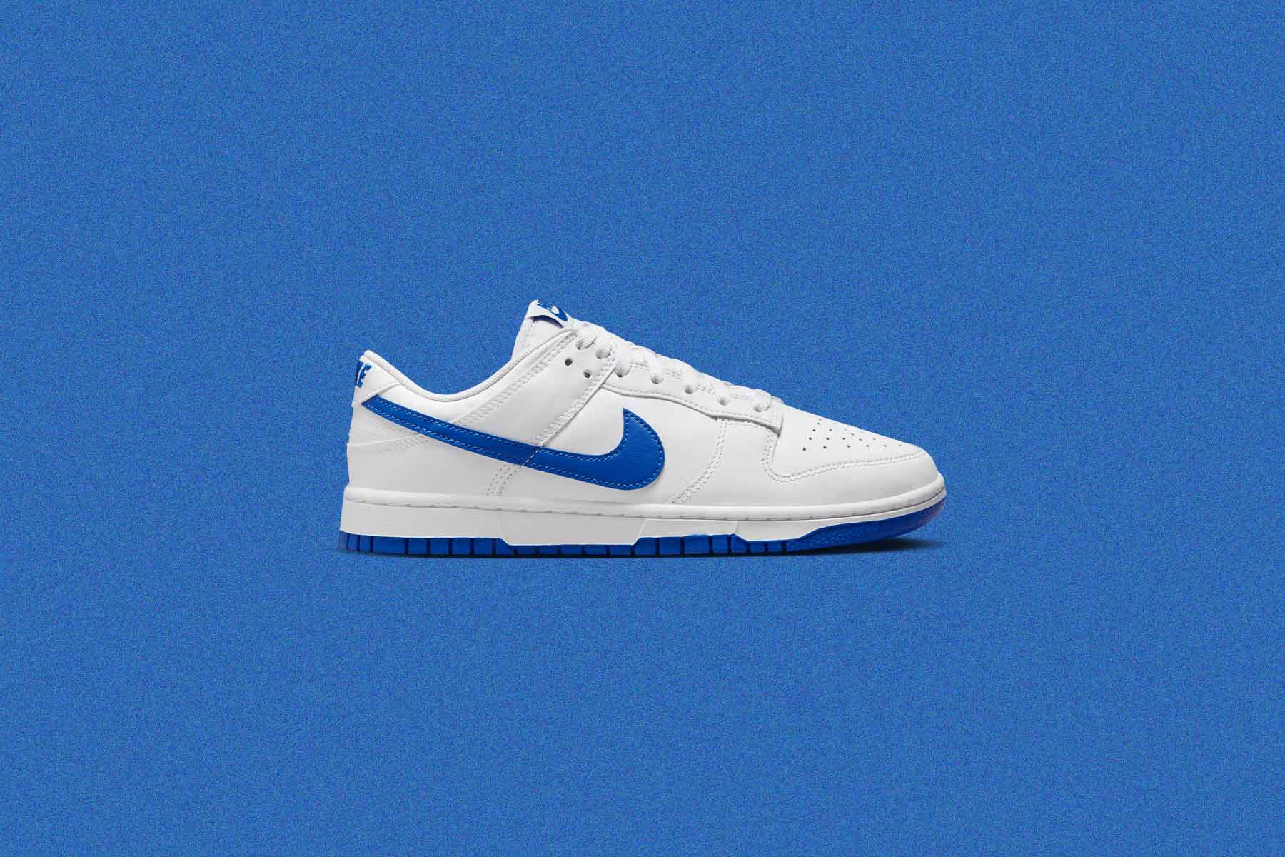 Dunk Low Retro - White/Hyper Royal