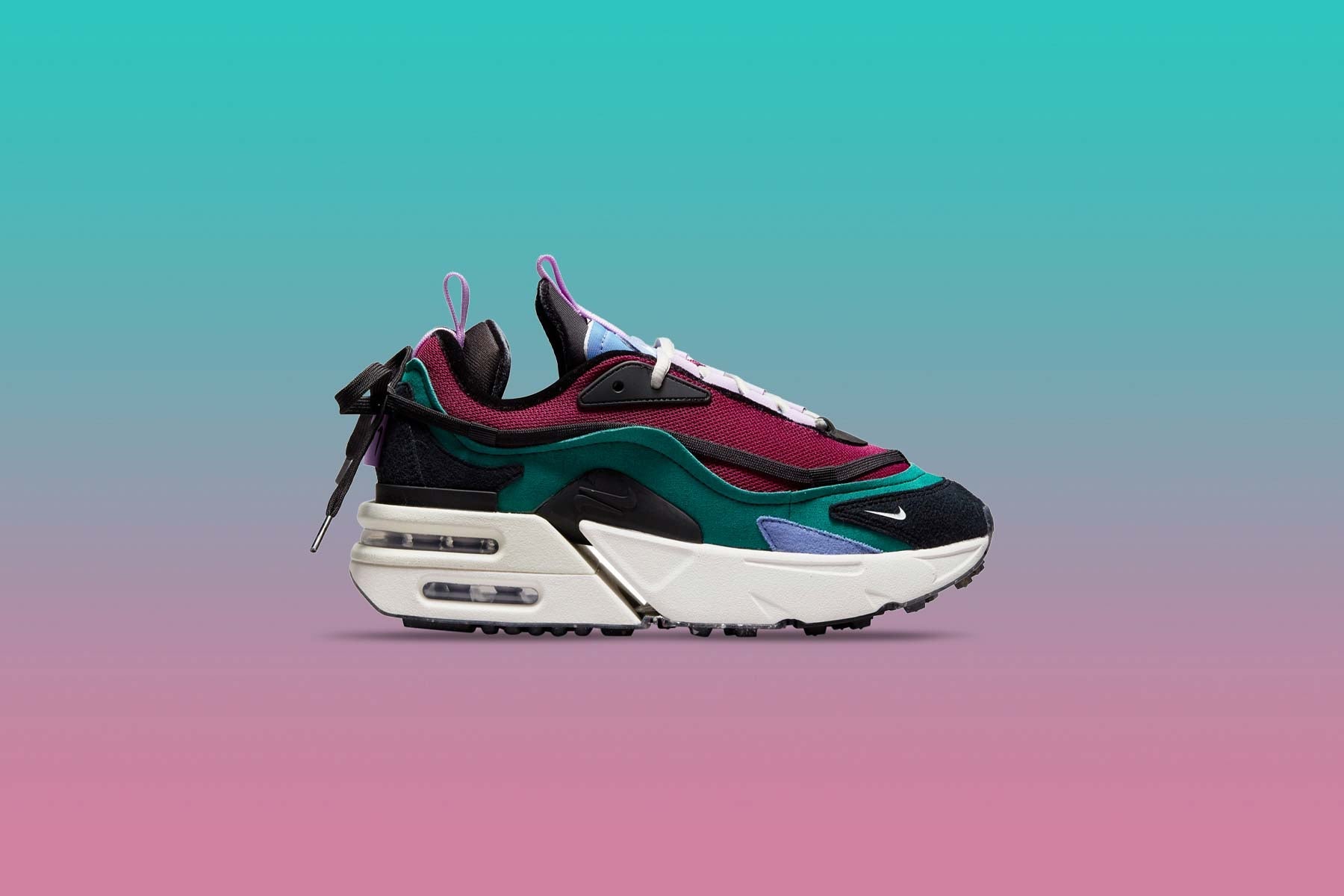 Women's Air Max Furyosa NRG - Night Green/Sail/Raspberry Red
