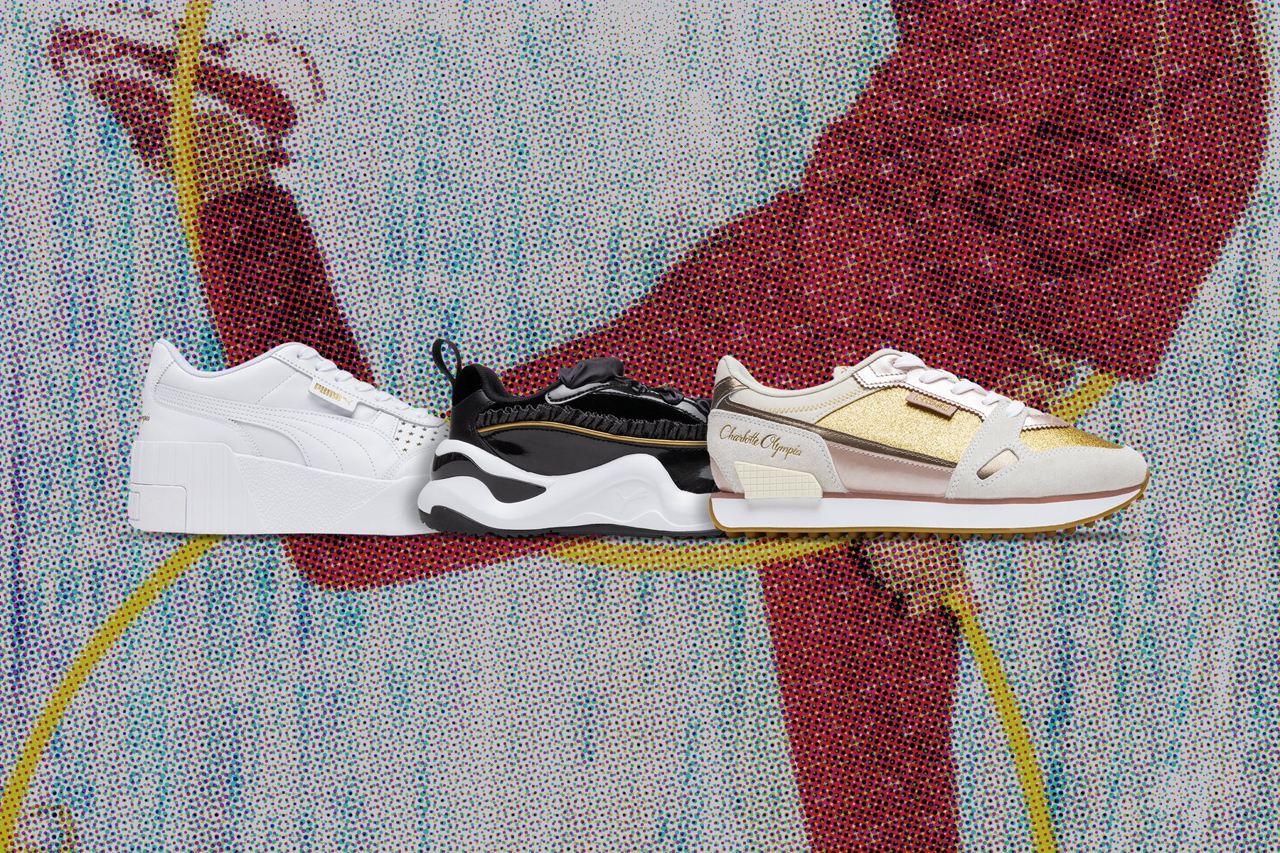 Cali Wedge Charlotte - White