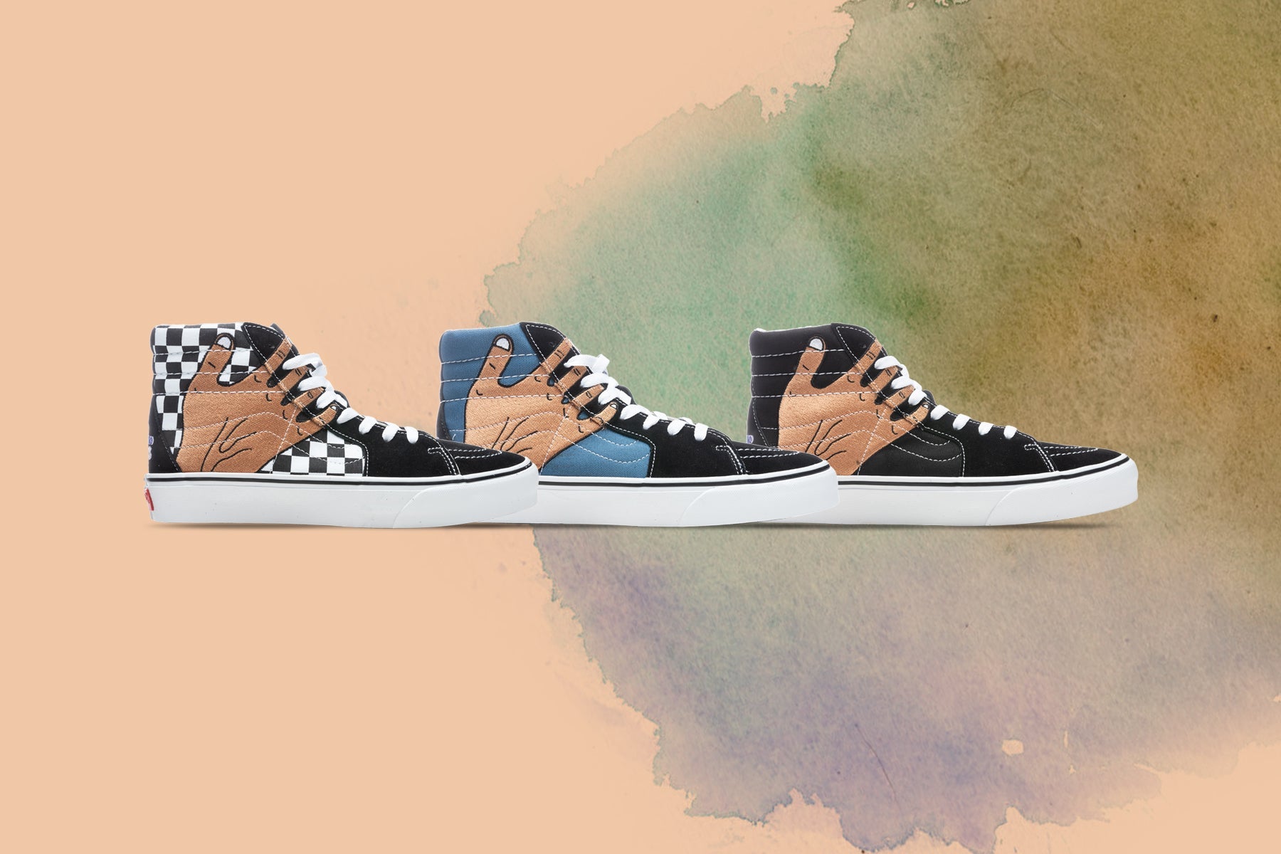 Vans Vault x Imran Potato Sk8-Hi VR3 LX - Black/Navy