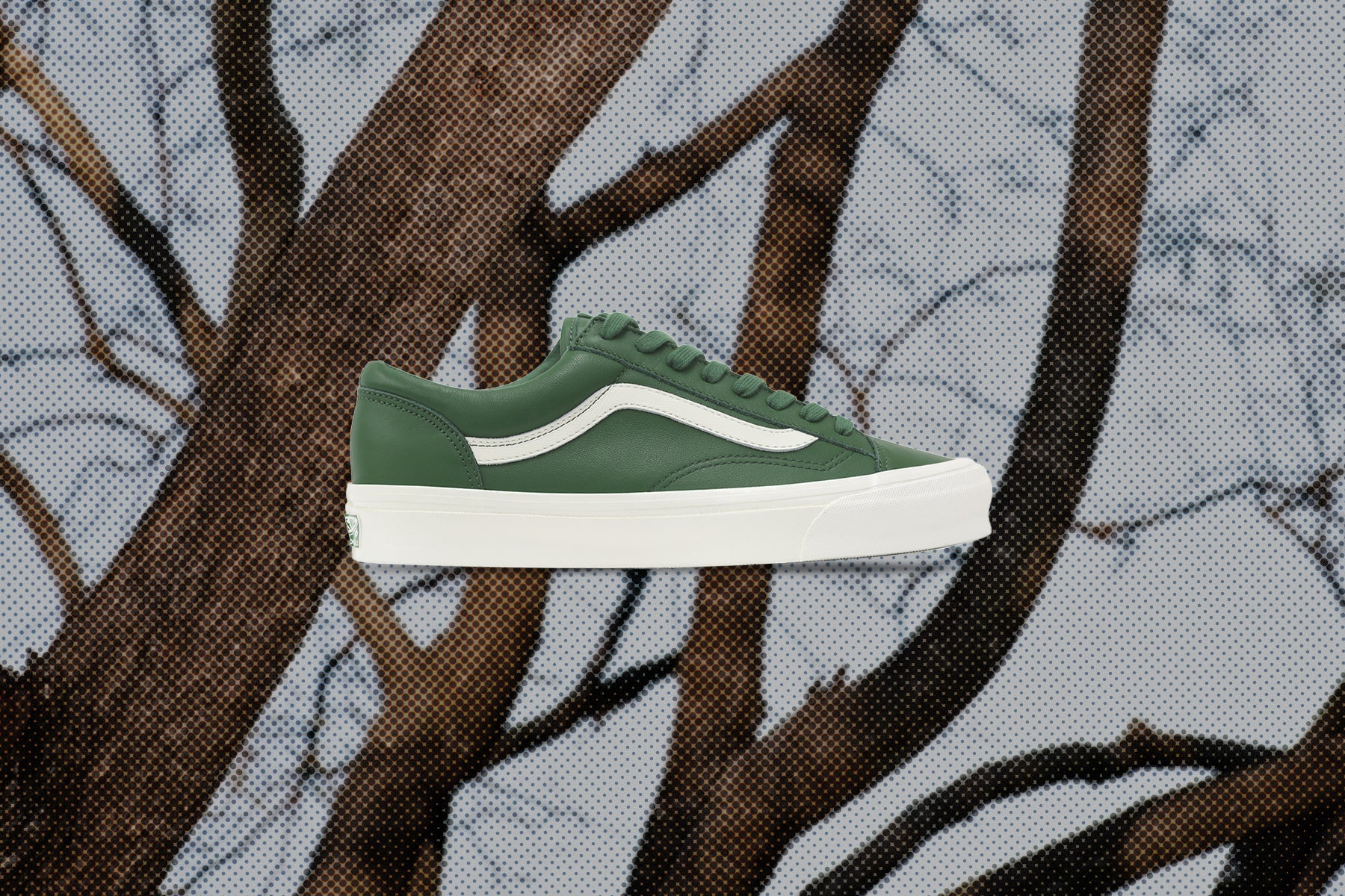Vans Vault x Museum of Peace & Quiet OG Style 36 LX - Green/Marshmallow