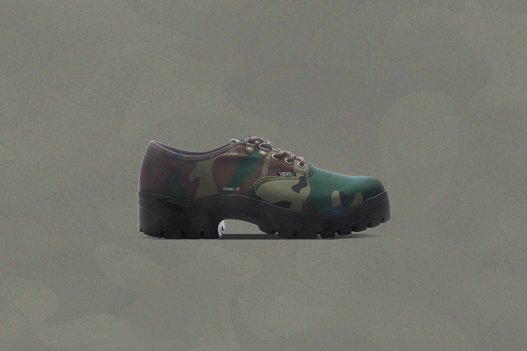 OTW by Vans x OAMC Authentic Oxford - Woodland Camo
