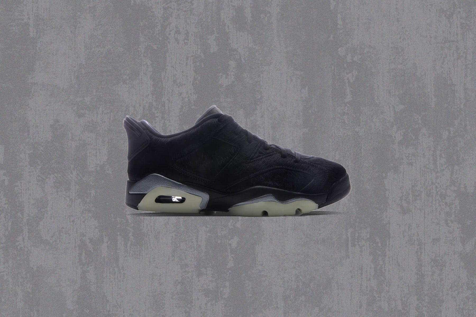 Women's Air Jordan 6 Retro Low 'Blackout' - Triple Black